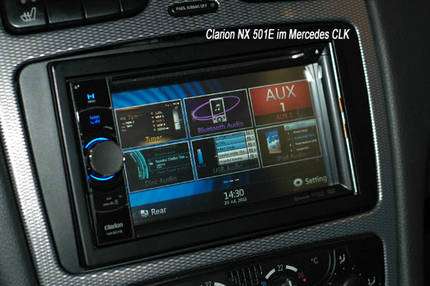 Verkaufe Clarion NX501E Navigationsgerät mit BT
